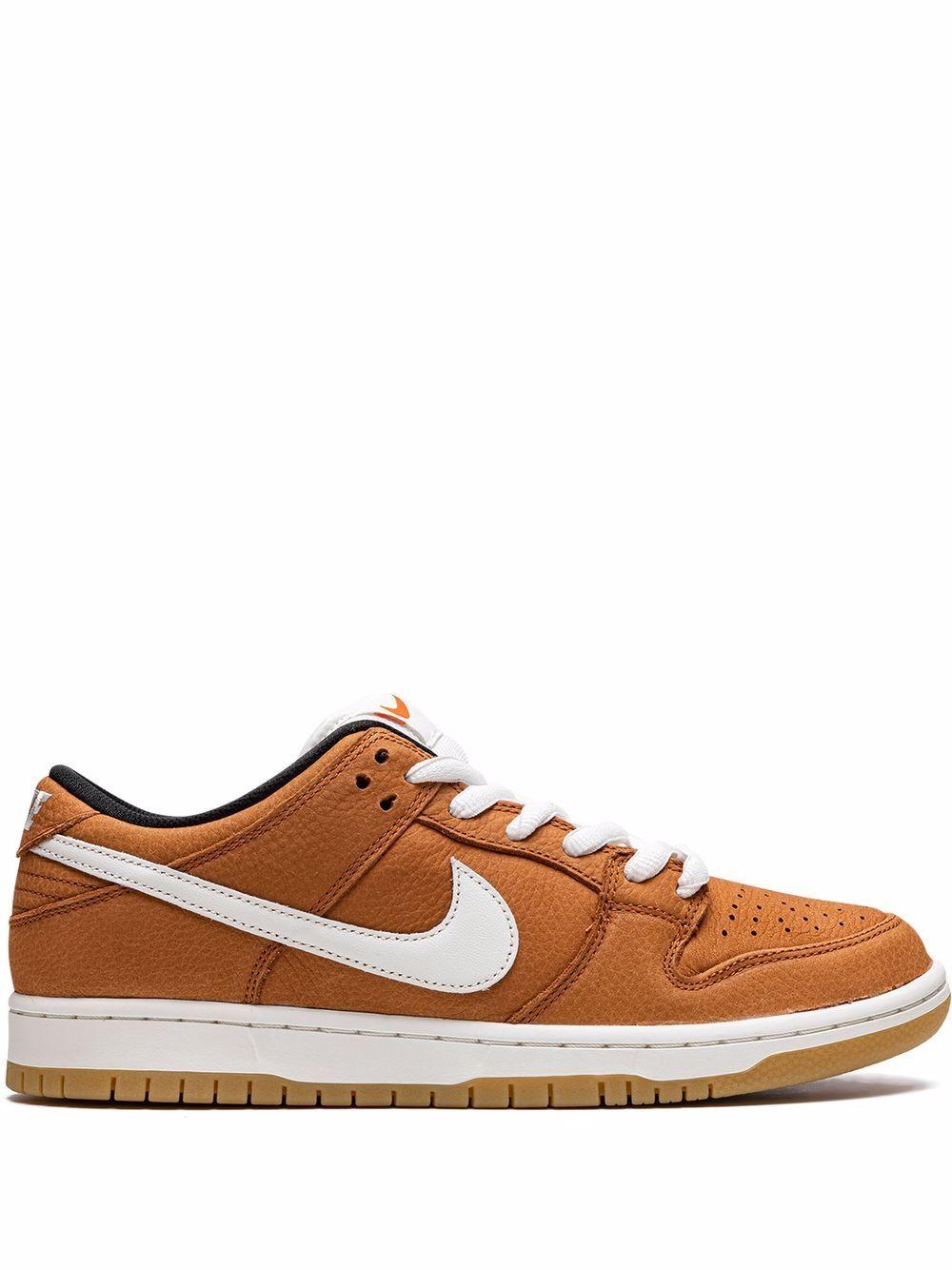Nike Sb Dunk Low Pro Iso Sneakers in Brown for Men | Lyst