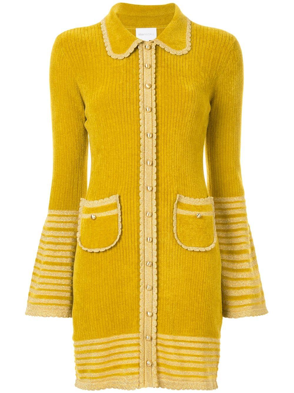 alice mccall yellow dress