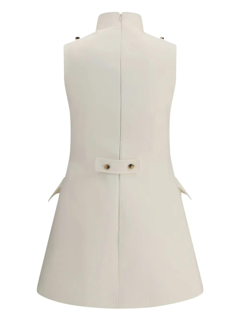 【Alexander McQueen】★double-breasted sleeveless dress Alexander McQueen double-breasted Sleeveless Dress