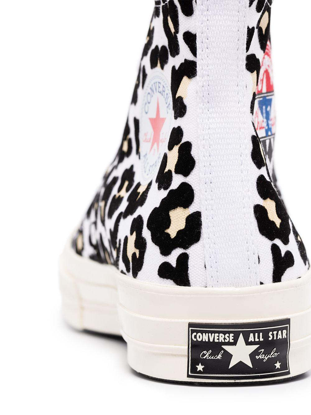 converse altas leopardo