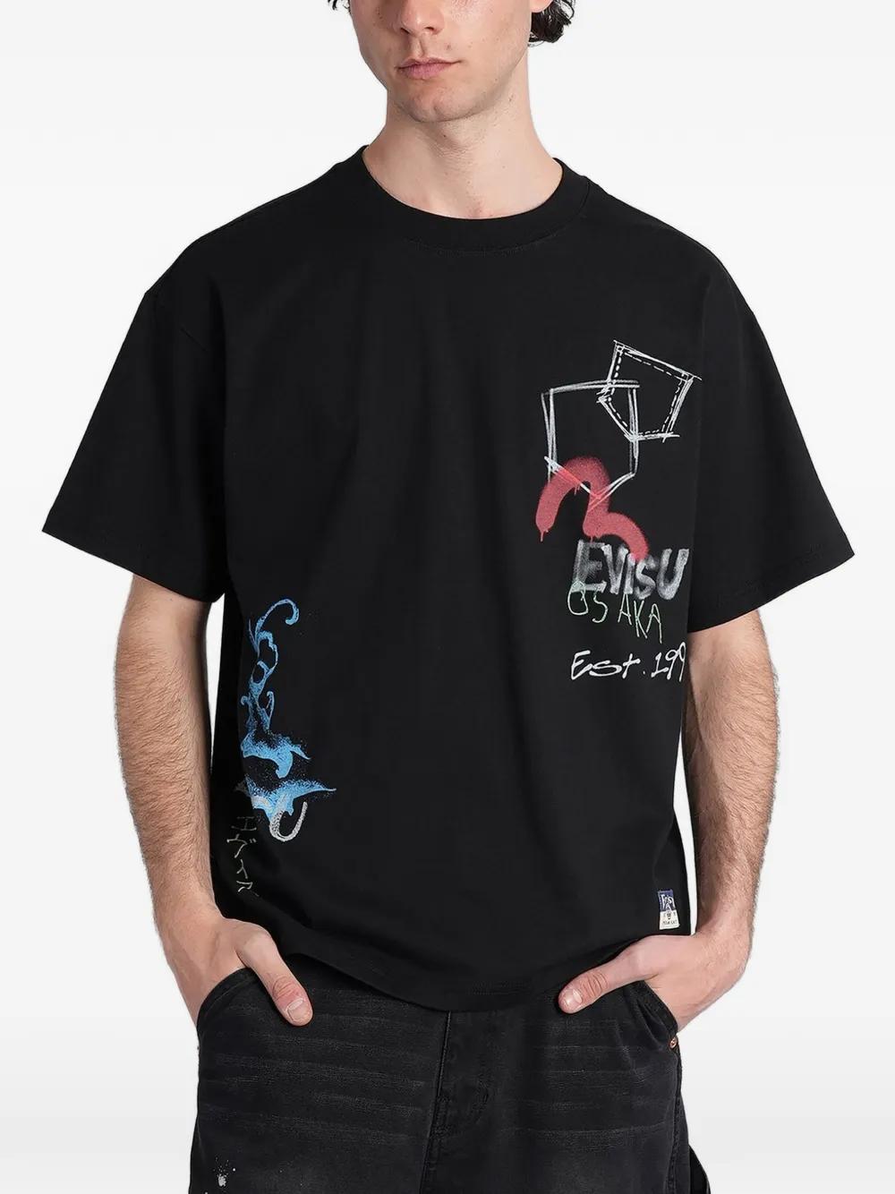 Evisu tシャツ swag Men's Evisu Short sleeve t-shirts from $125 | Lyst Canada