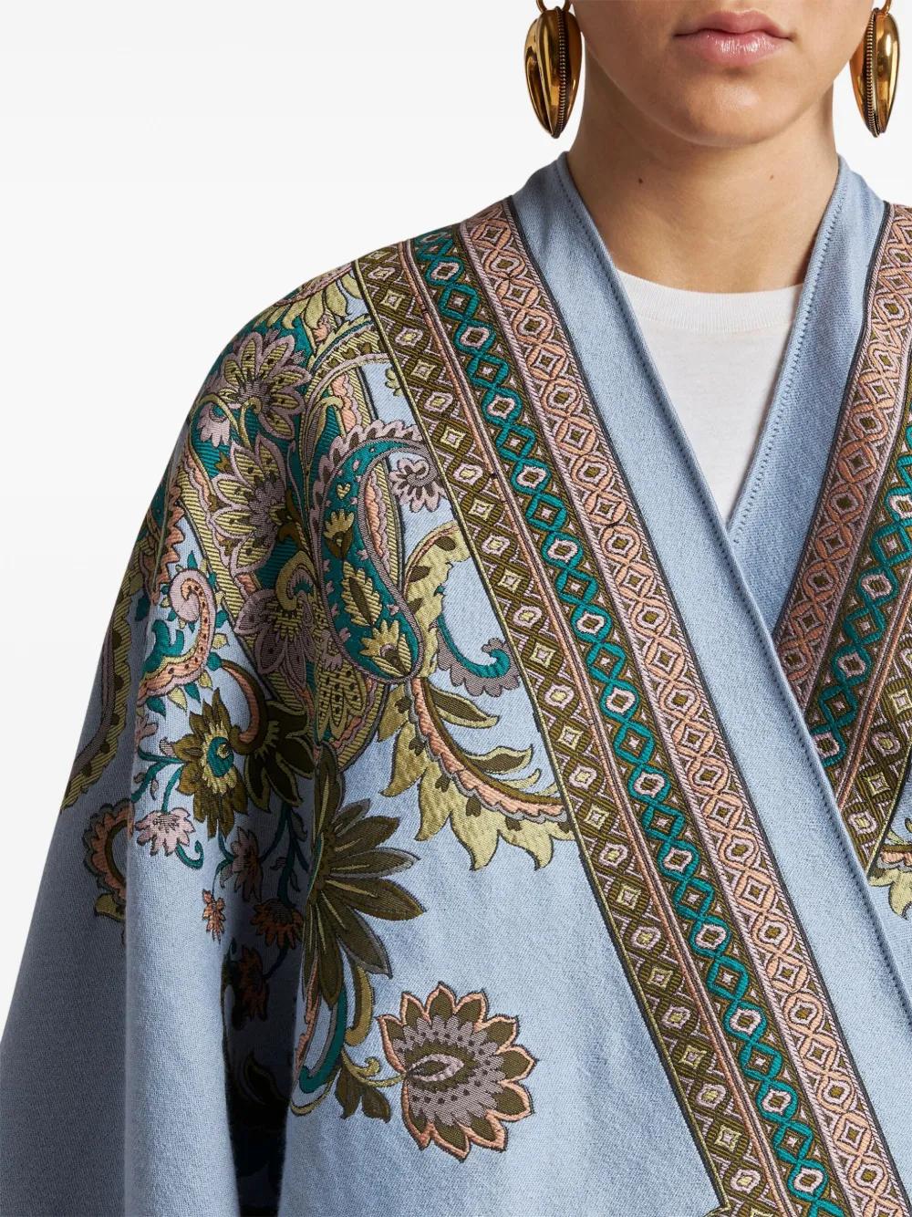 ETRO フローラル ペイズリー ケープ ２色展開 レディース Etro ケープ | オンラインセールは最大40%オフ | Lyst
