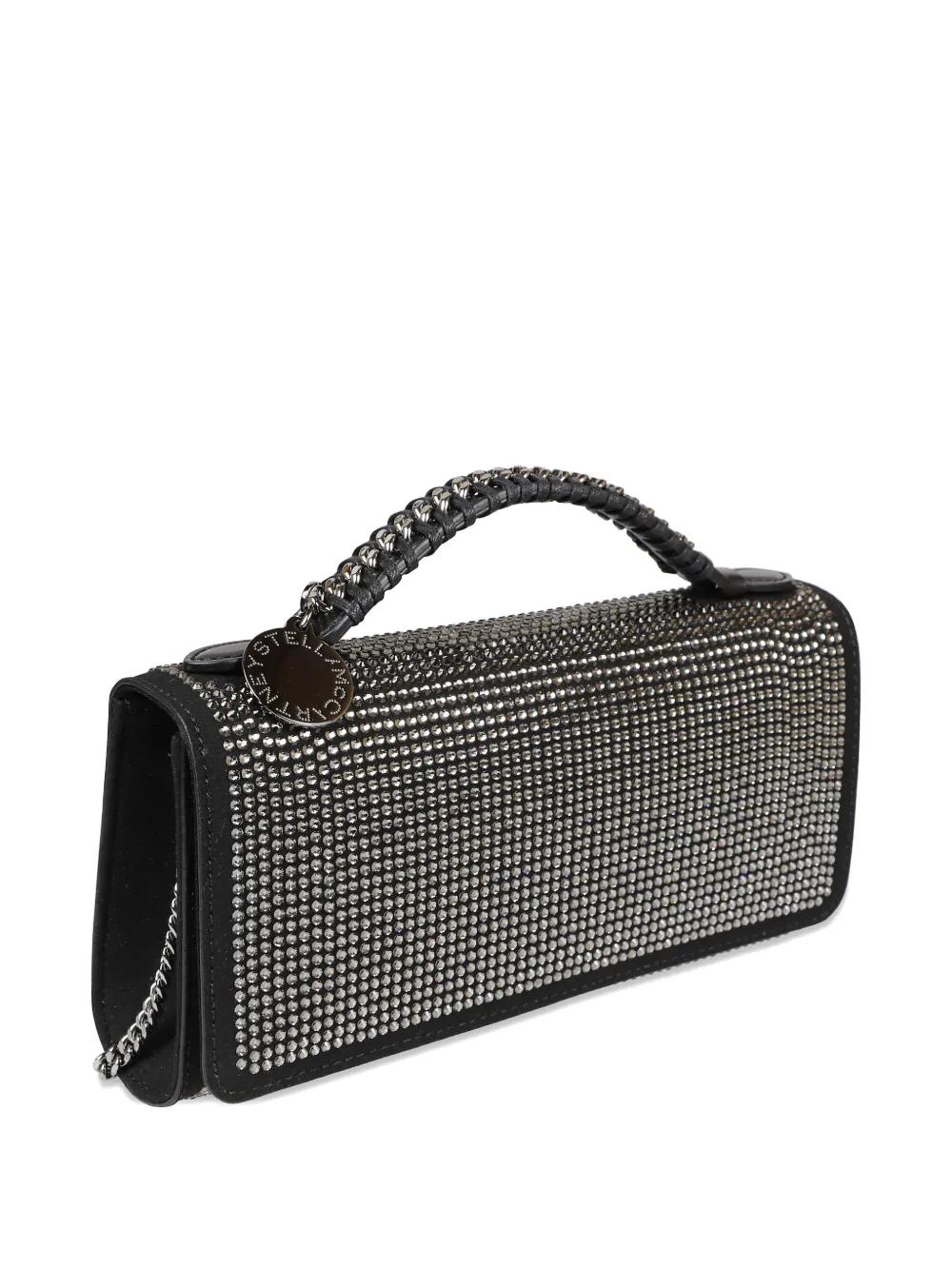 【関税&送料込】Stella Mccartney Clutch Stella McCartney Red Crocodile Embossed Faux Leather Chain
