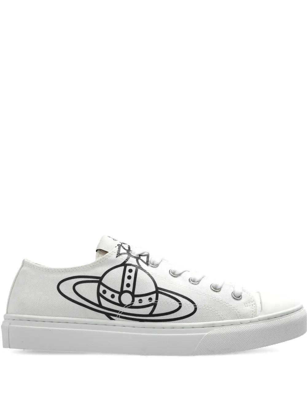 【Vivienne Westwood】Animal orb-print ローカット スニーカー Vivienne Westwood Low-top sneakers for Women | Online Sale