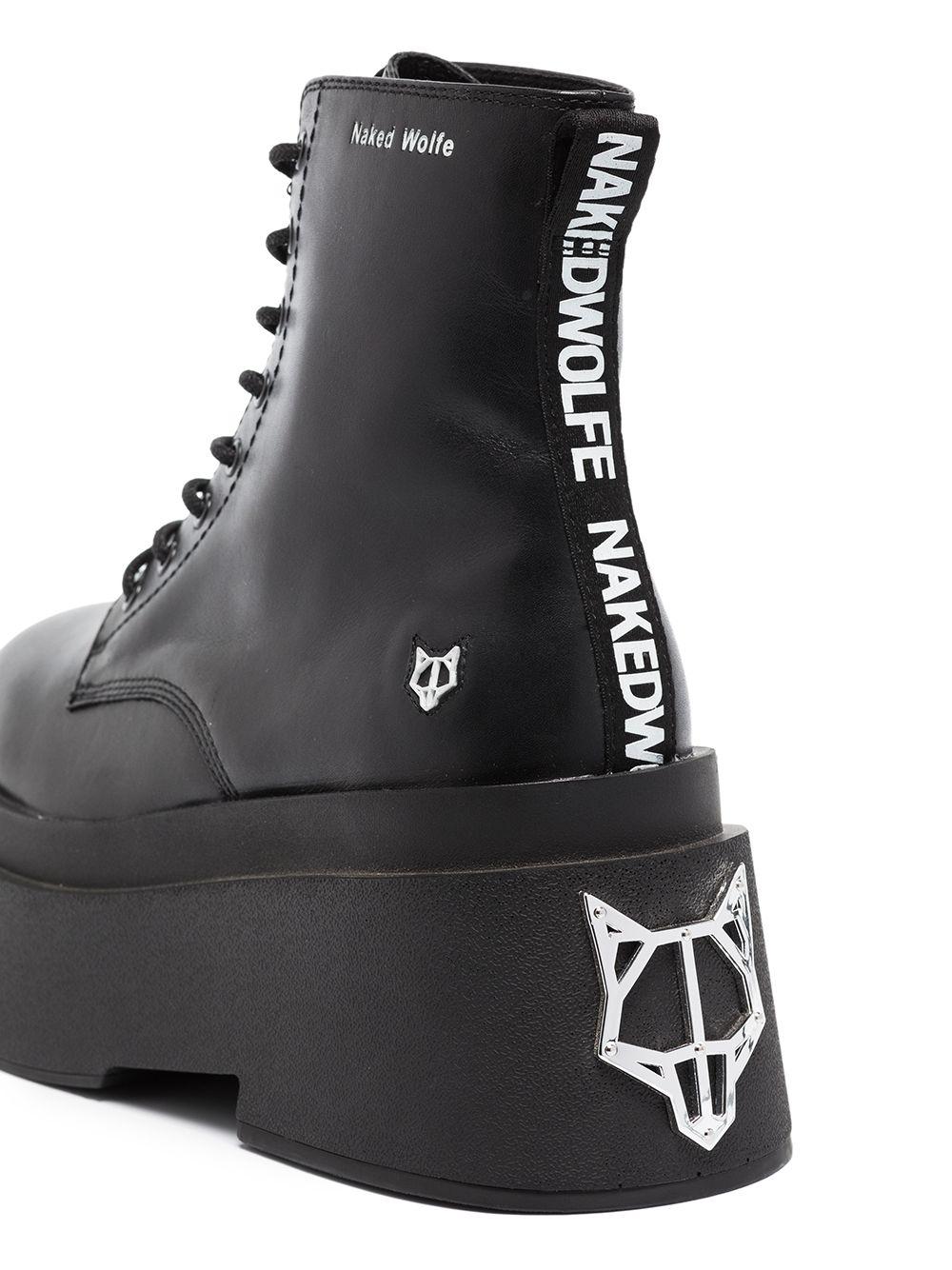 Naked Wolfe Saturn 160 Platform Leather Boots - Women's