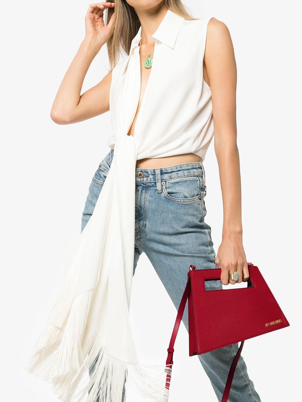 Jacquemus Red Le Petit Diag Bag | Lyst