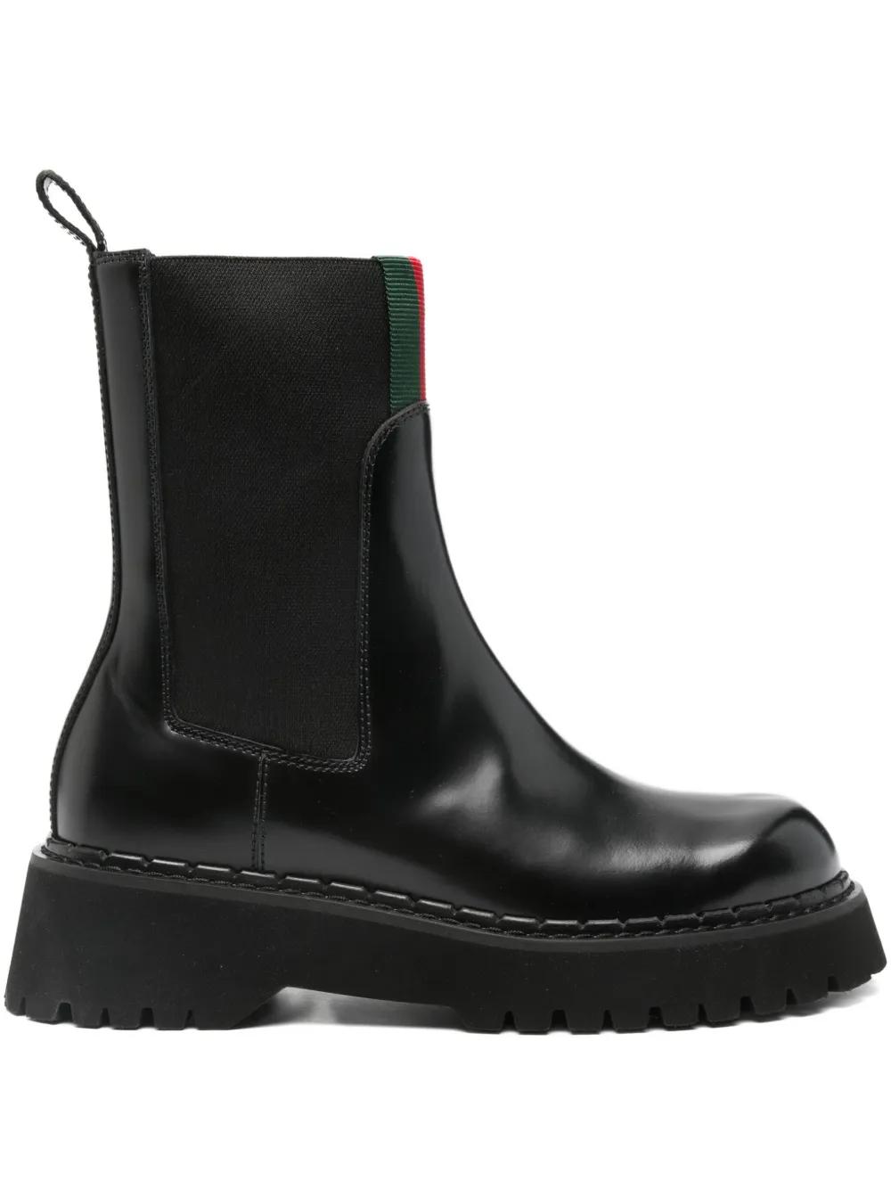 ショートブーツ・ブーティ GUCCI  Gucci Ankle Boots Women Fabric Black Gucci Ankle Boots Women Leather Black | B-Exit – B-Exit top