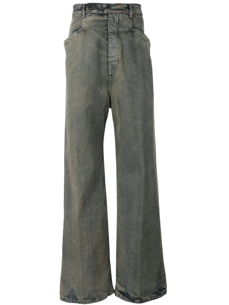 Rick Owens DRKSHDW 'mastodon Hustler' Jeans in Blue for Men | Lyst