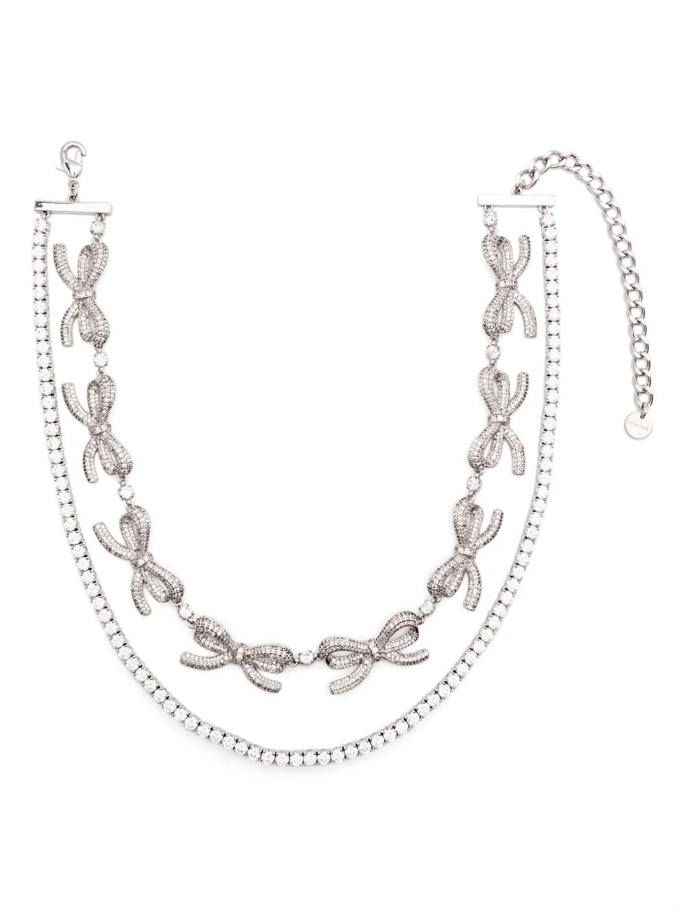 【関税・送料込み】SELF-PORTRAIT NECKLACES WHITE NECKLACE White Self-Portrait Necklaces for Women | Lyst Canada