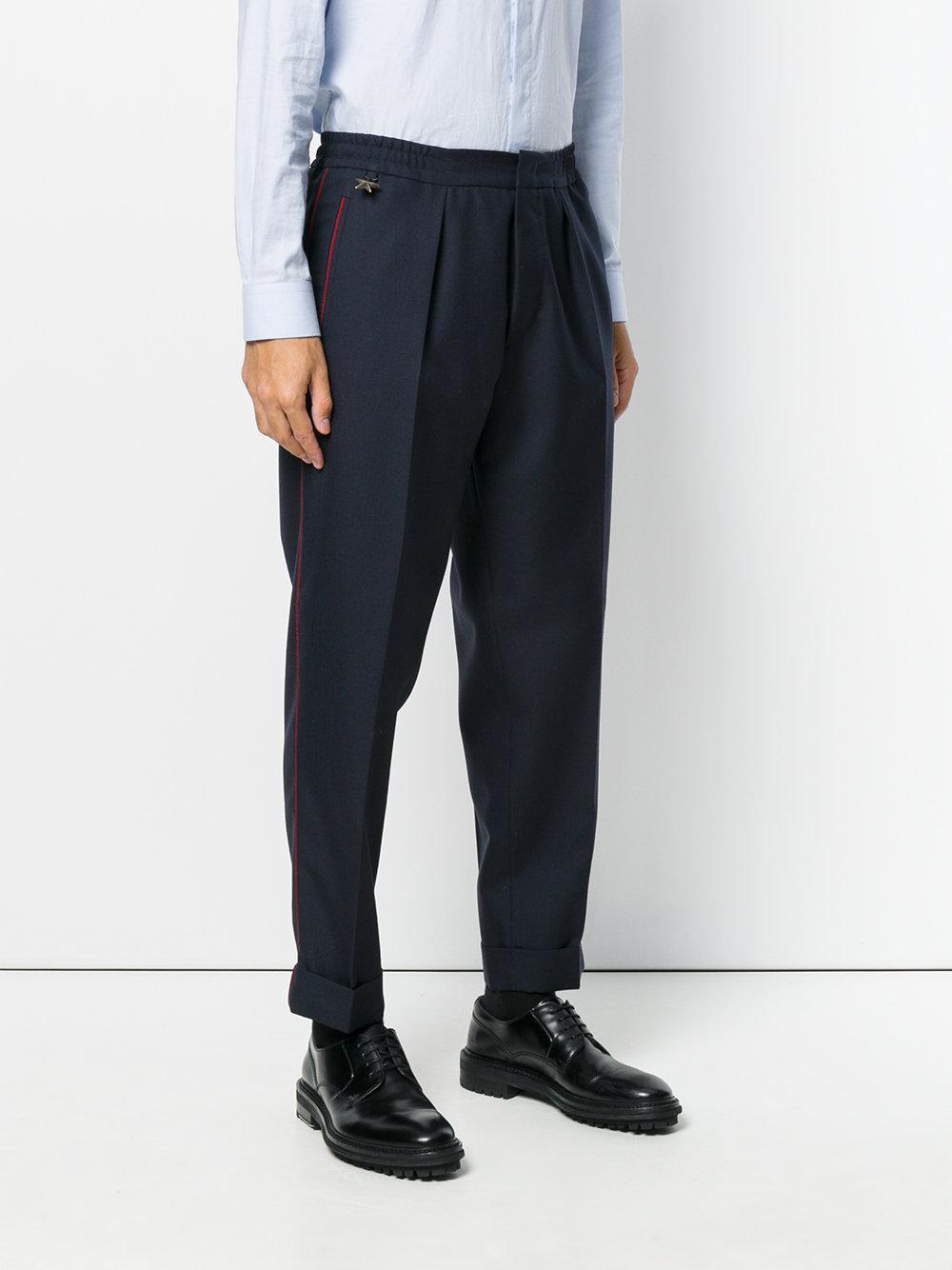 PT01 Wool Hazard Pants in Blue for Men - Lyst