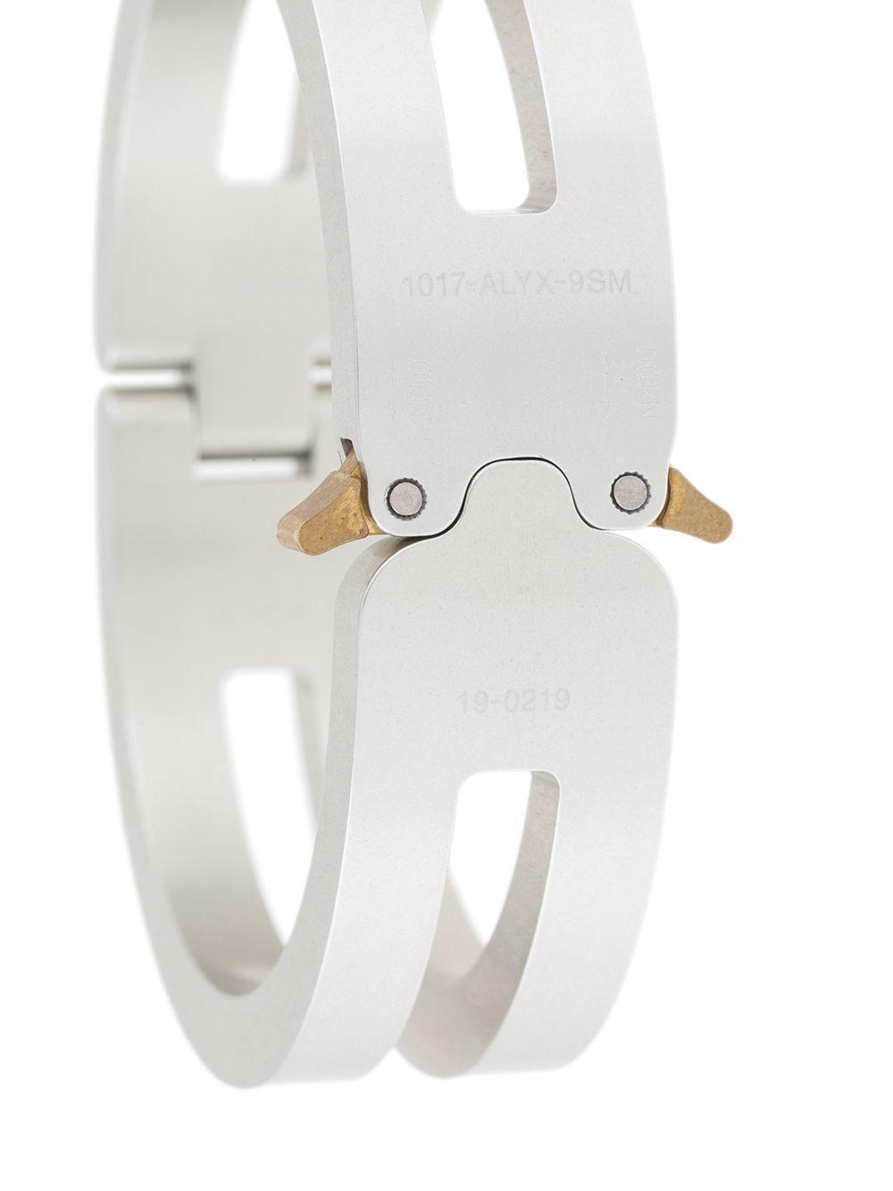 1017 ALYX 9SM Rollercoaster Track Bracelet in Metallic for Men | Lyst