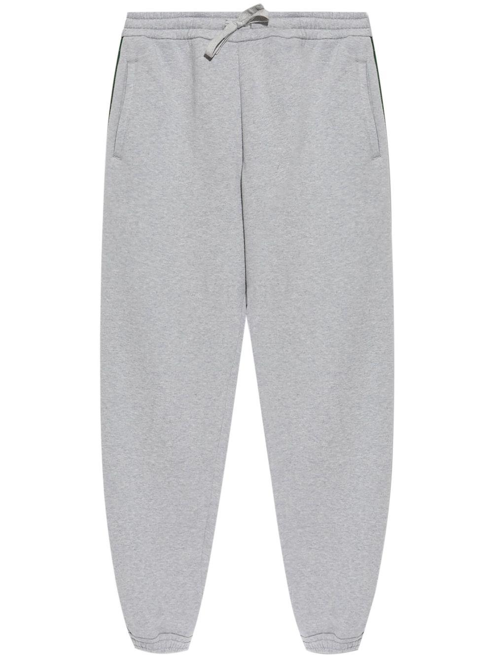 Grey track pants men hot sale