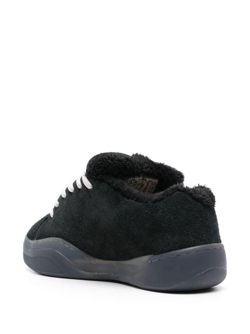 ERL Suede Skate Sneaker Leather Shoes in Black for Men | Lyst