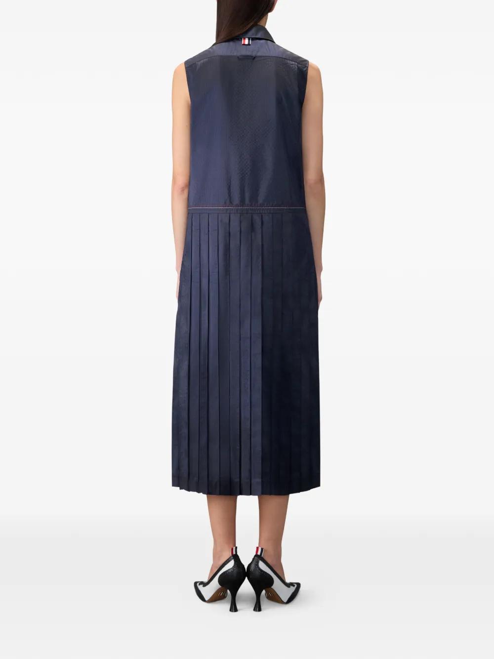 Blue and Brown Dresses for Women | Lyst