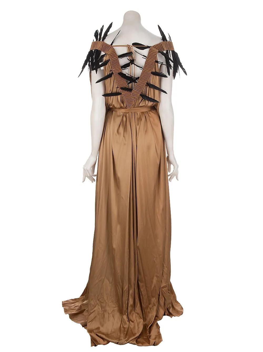 knee length dresses for ladies Long Sleeve Draped Dress main image 0