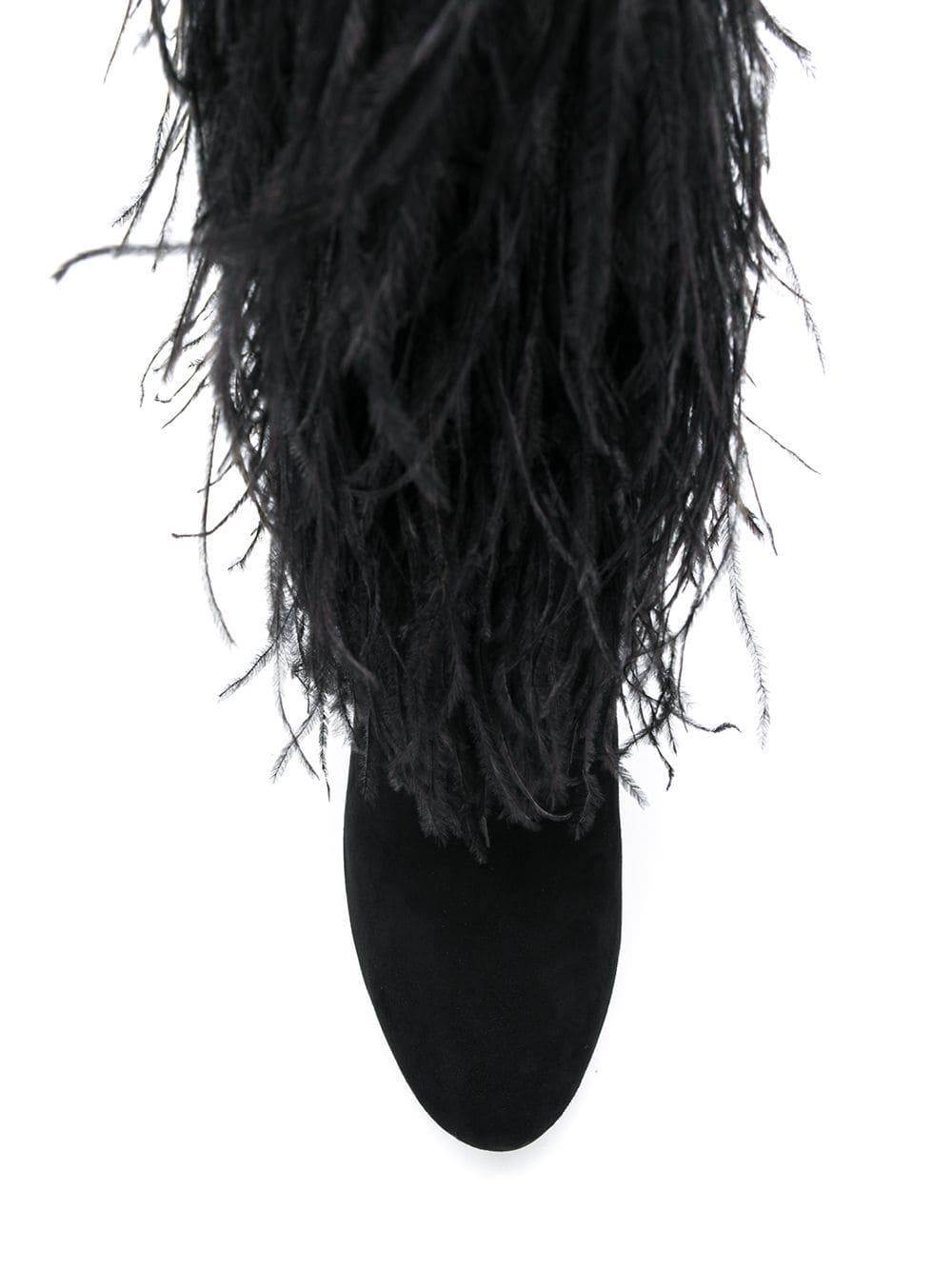 michael kors feather boots