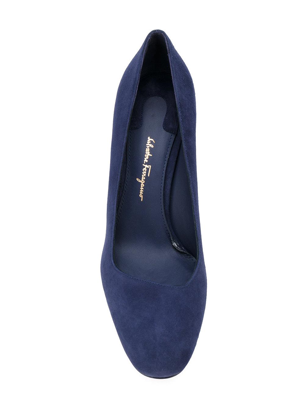 ferragamo block heel