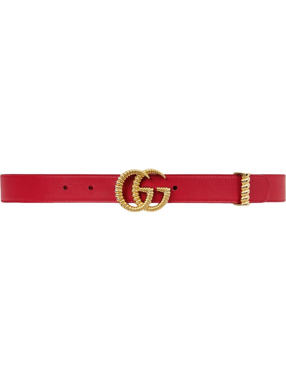 Cintura di Gucci in Rosso | Lyst