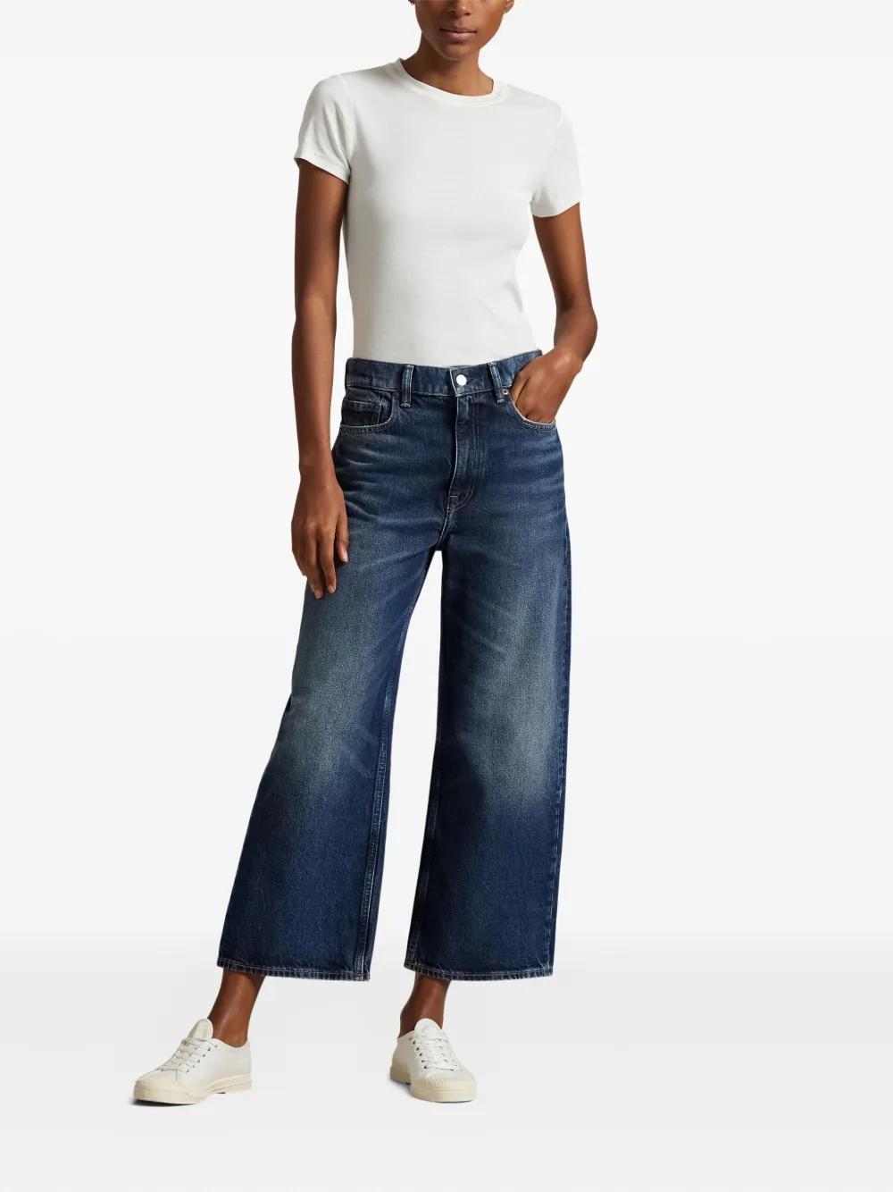 パンツ POLO RALPH LAUREN Wide-leg jeans with bell bottoms Wide-Leg Flare Jean