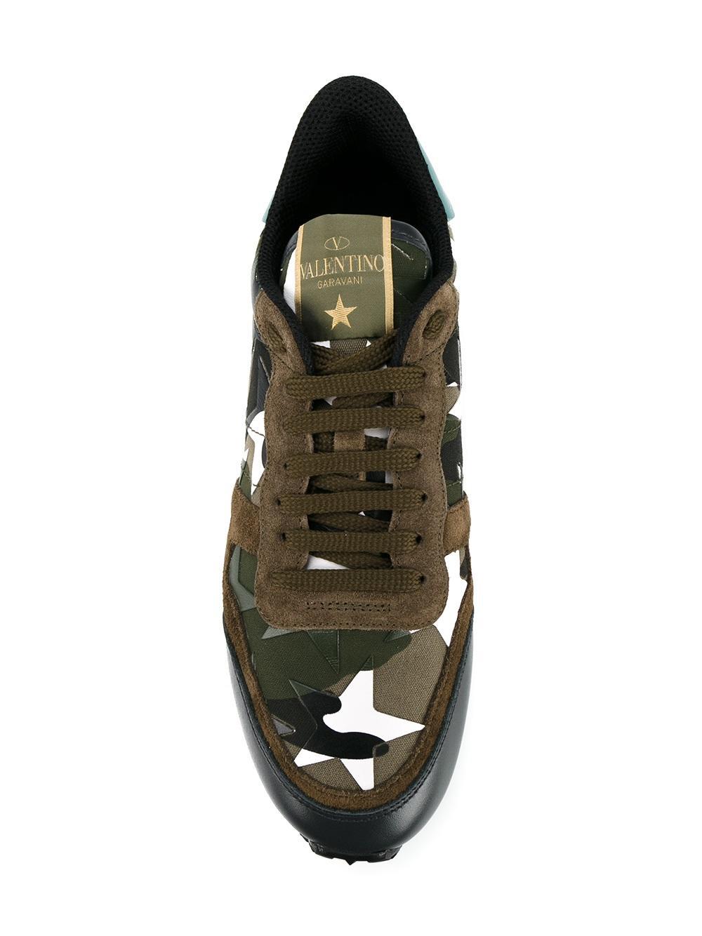 valentino sneakers army green