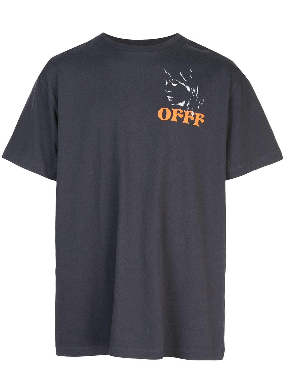 off white portrait t shirt