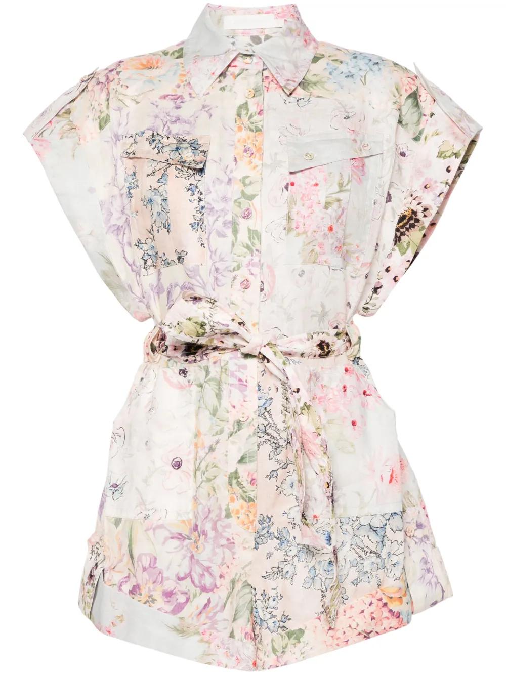 Zimmermann フローラルドレス 新品タグ付き　ロンパース Zimmermann フローラルドレス 新品タグ付き ロンパース