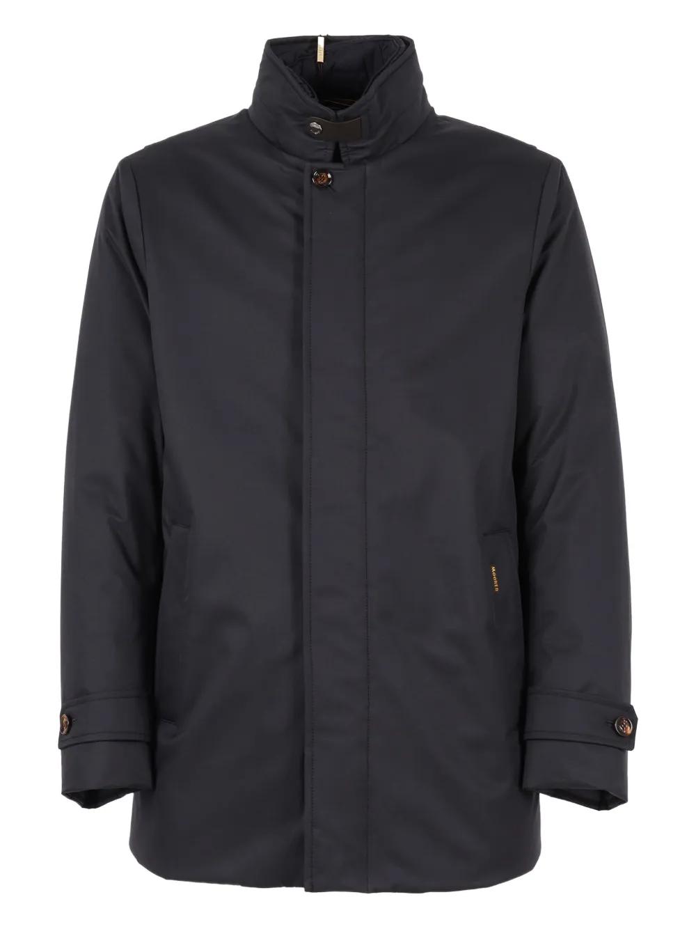 ワンピース MOORER DOWN JACKETS MOORER (ムーレー) デニム切り替え ダウン ボンバージャケット