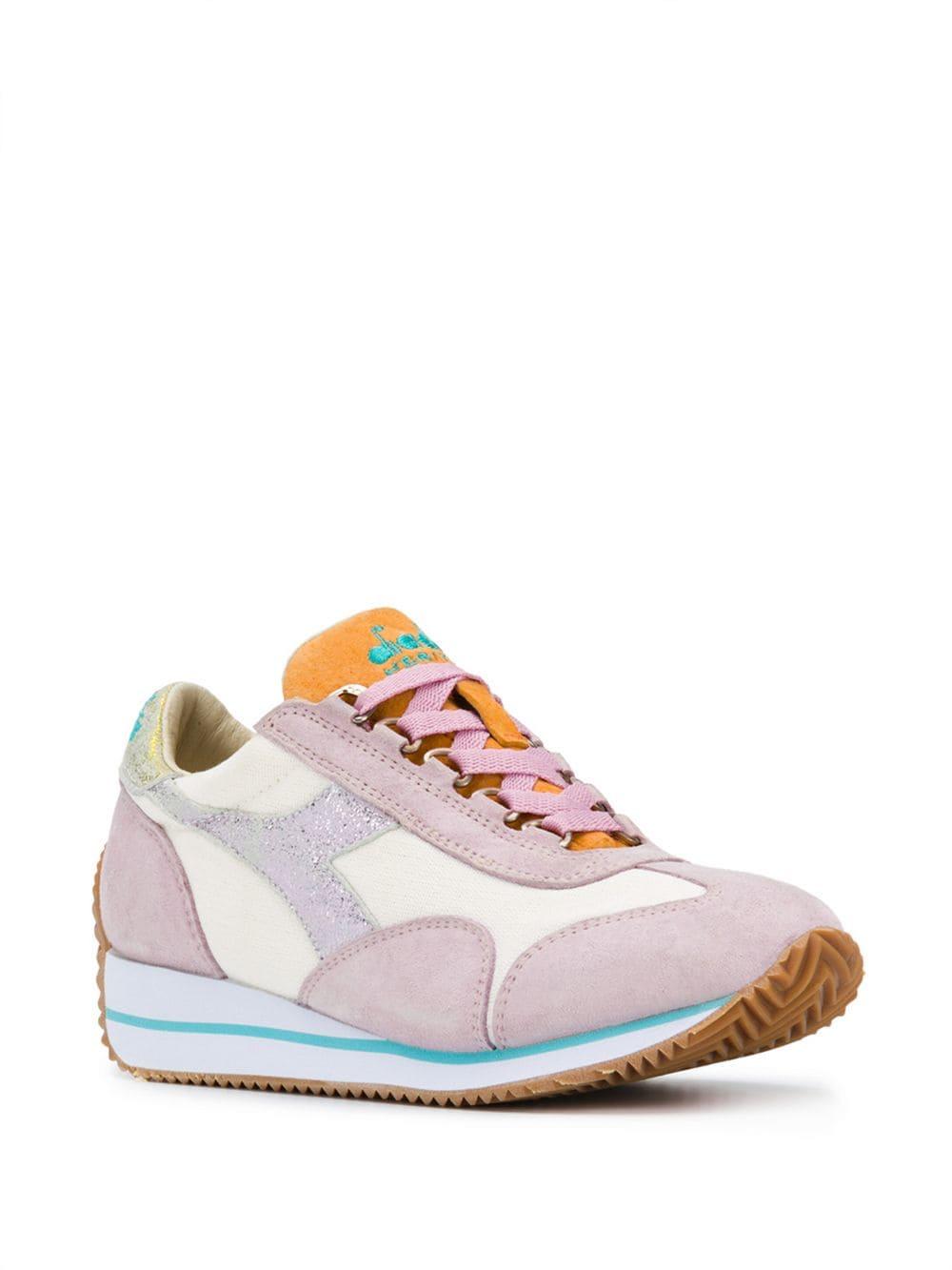 Diadora Equipe H Canvas Sw Evo Sneakers in Pink - Lyst