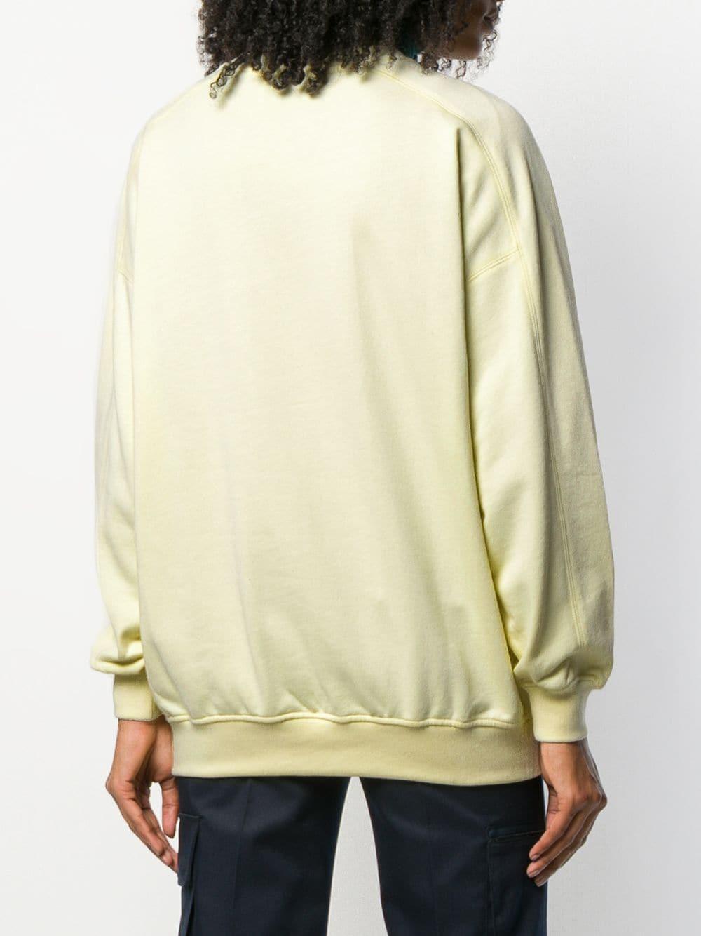 Acne Studios Grant Levy Lucero Stitched Patches Sweatshirt in
