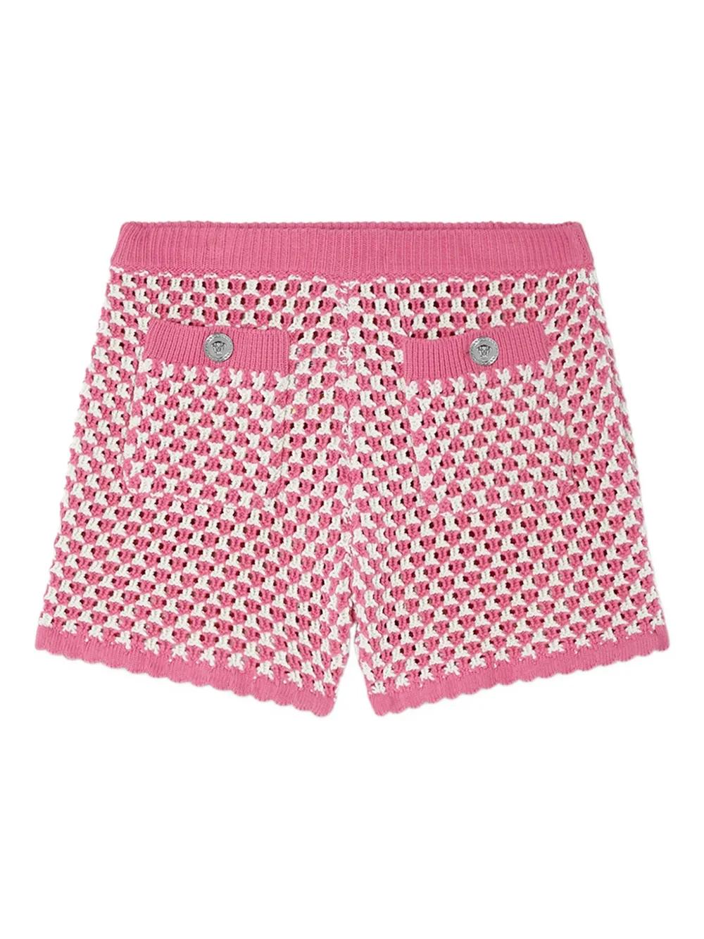 Red Versace Shorts for Women | Lyst