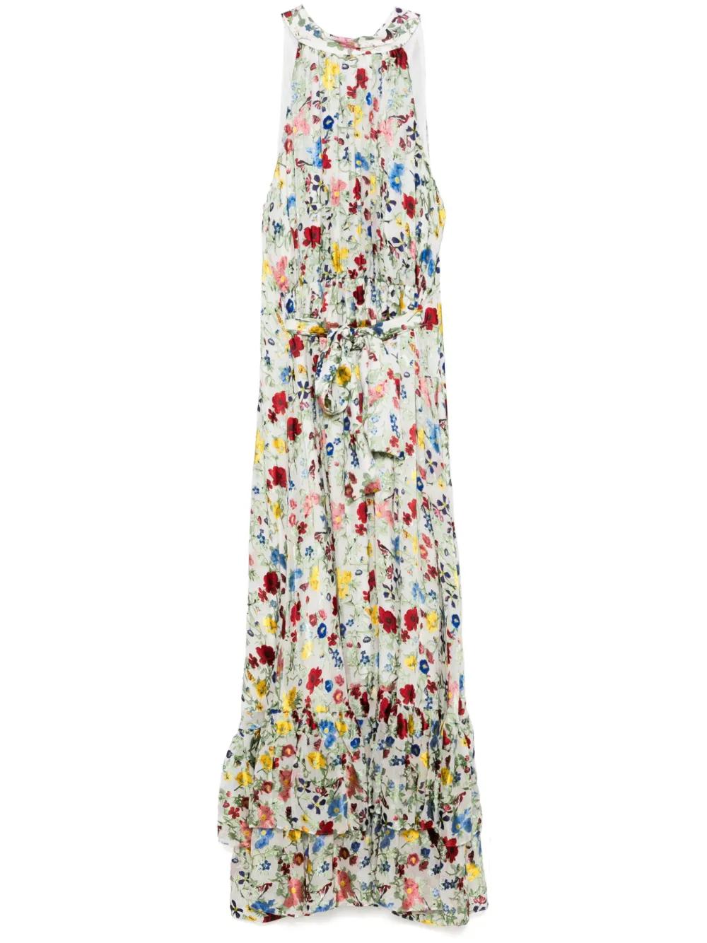 Alice Olivia Jovie Maxi Dress in Metallic Lyst UK