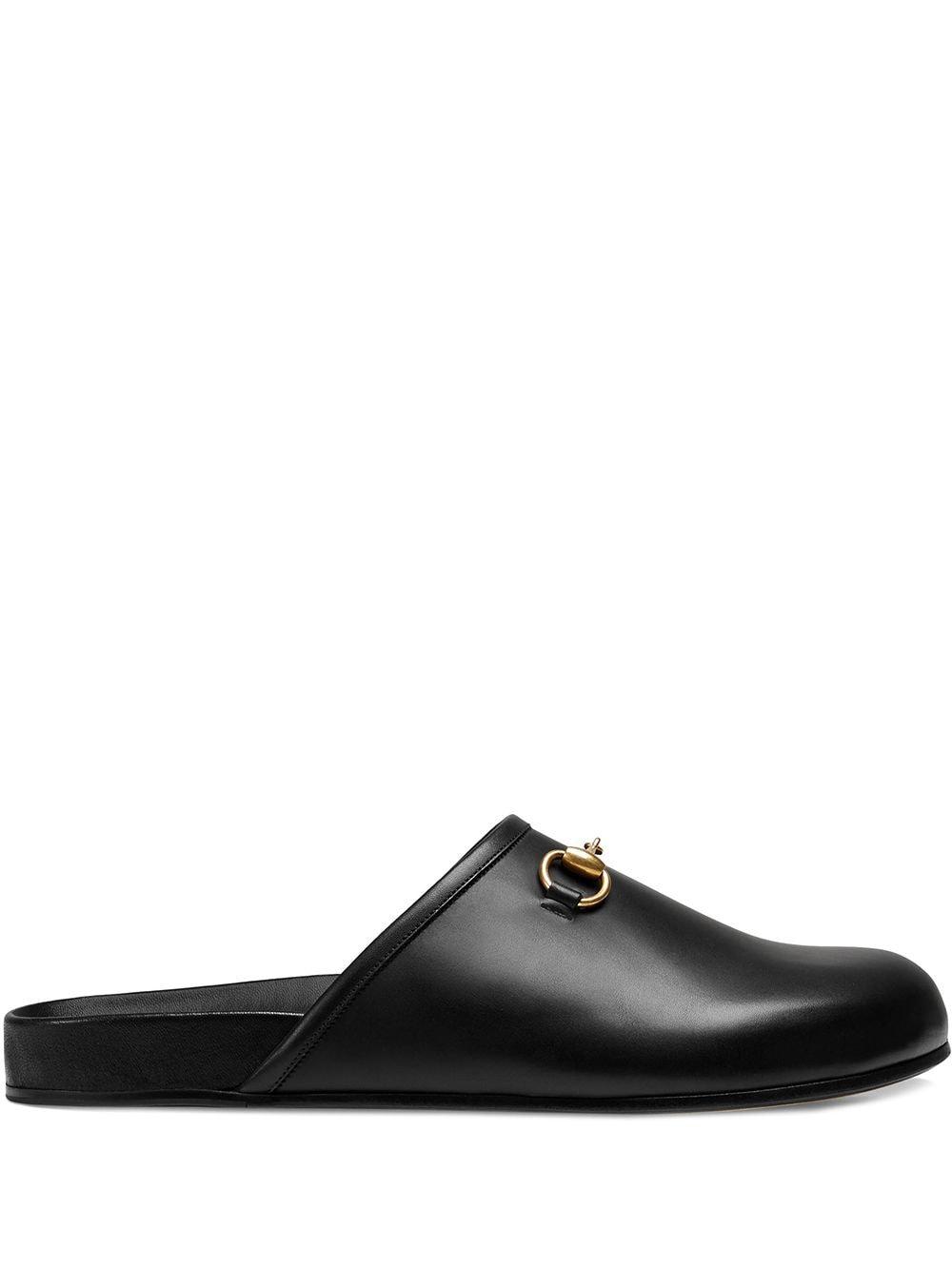 gucci horsebit leather slipper