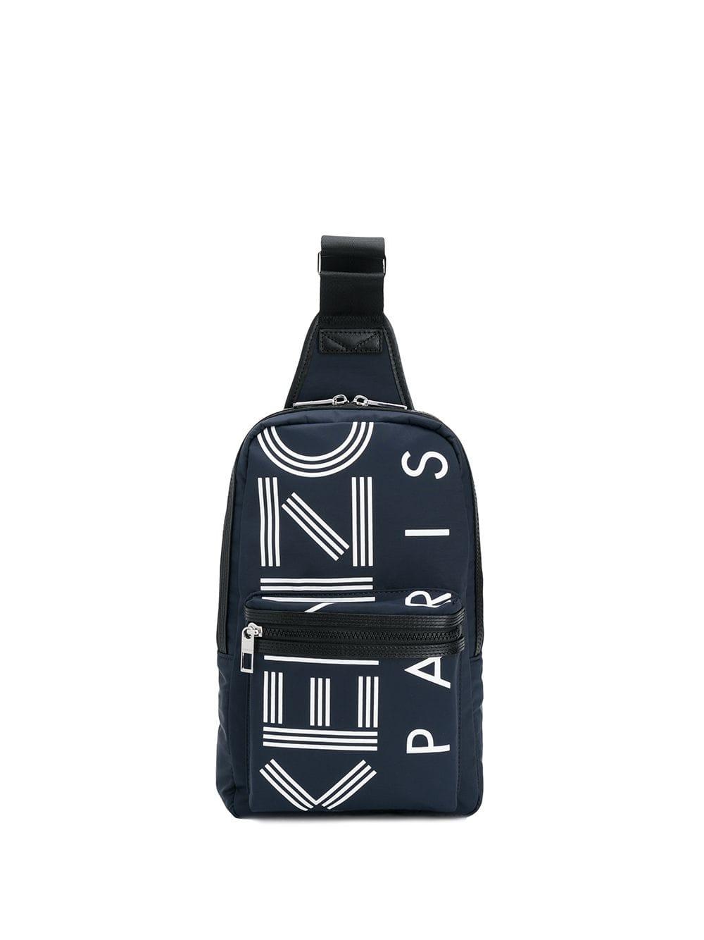 Bandolera Crew KENZO de Cuero de color Azul para hombre | Lyst