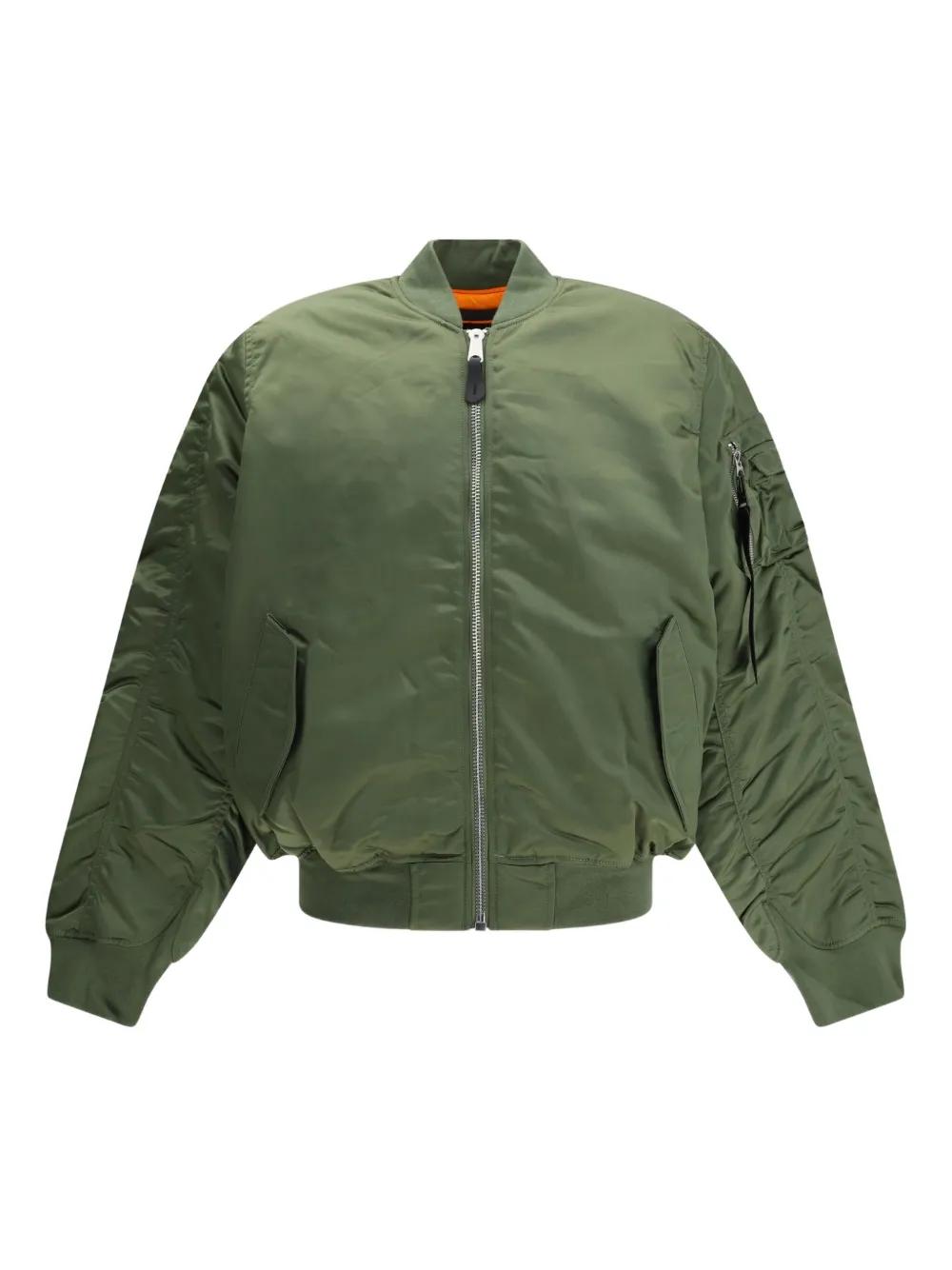 ジャケット・アウター Alpha double-end nylon flight jacket ジャケット・アウター Alpha double-end nylon flight jacket