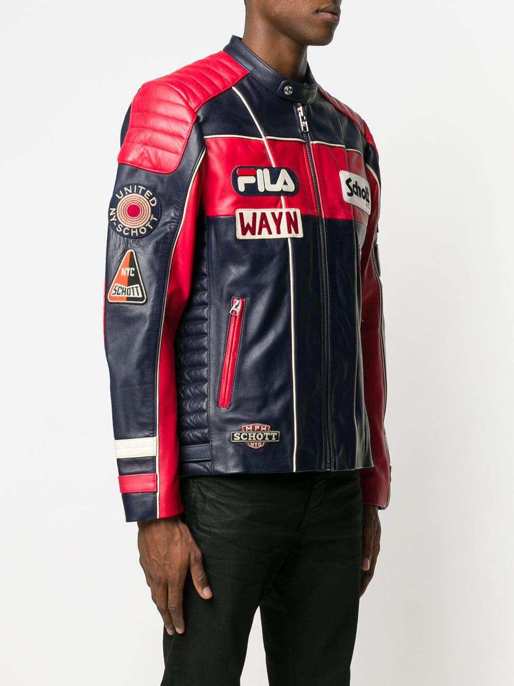 fila schott jacket