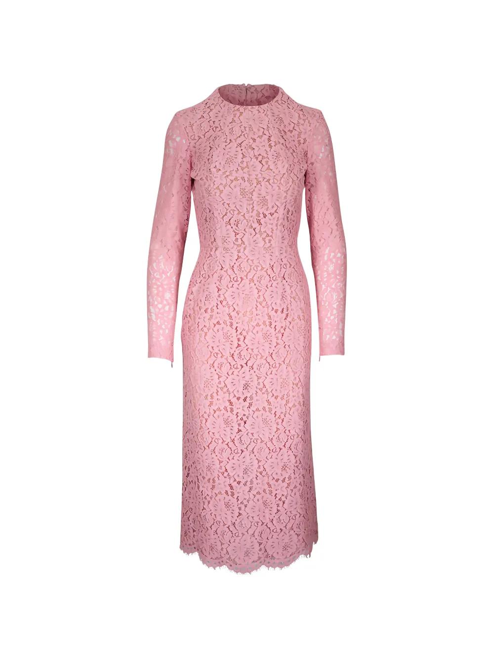 chinese dress ladies Michael Michael Kors Polka Dot Printed Long Sleeved Dress