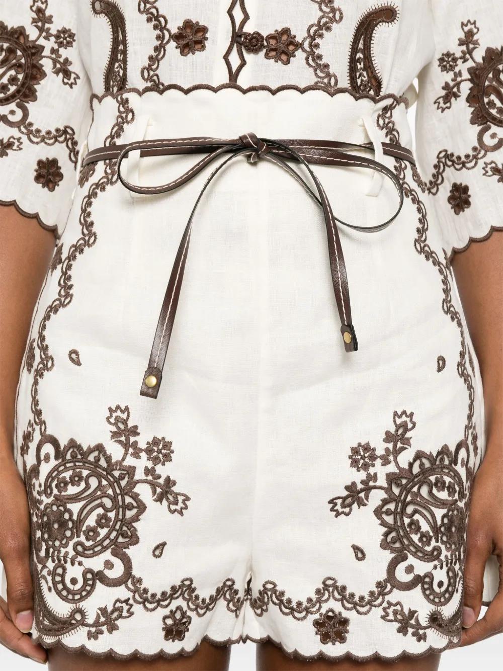 Zimmermann Ascension ショートパンツ ナチュラル | Lyst