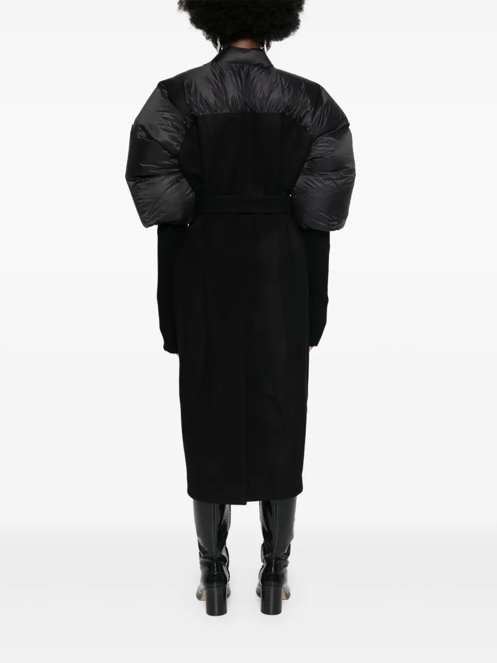 大人気! RICK OWENS Duvetina ロングコート rick-owens-black-Duvetina-Coat