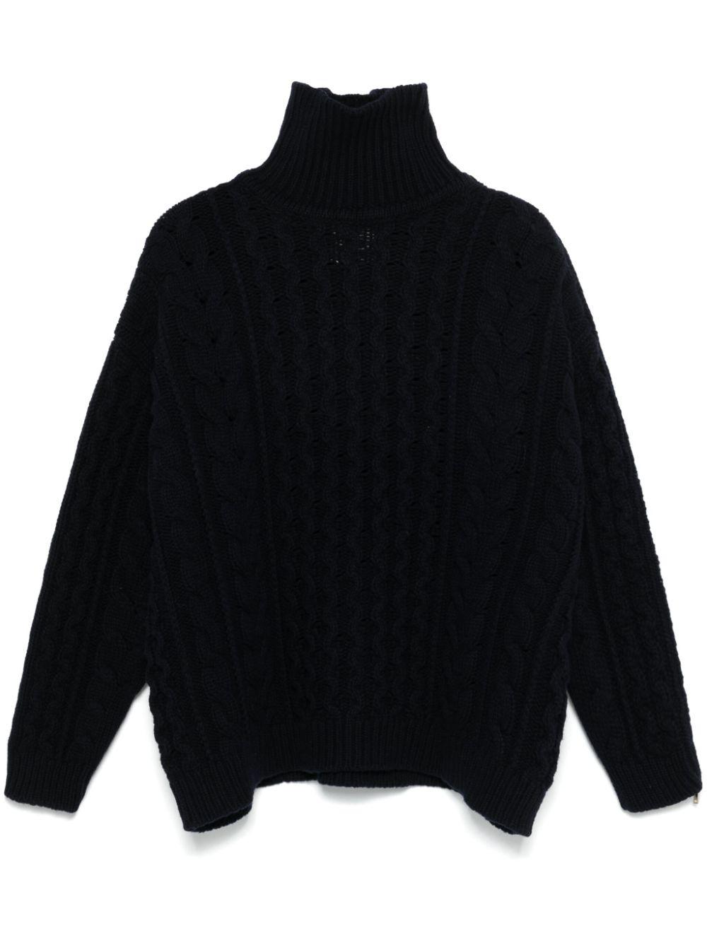 Maglione Dolcevita Cynthia di Semicouture in Blu Lyst