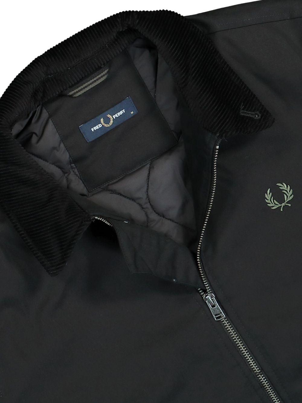 Fred Perry The Caban Jacket in Black for Men | Lyst Fred Perry The Caban Jacket in Black for Men | Lyst