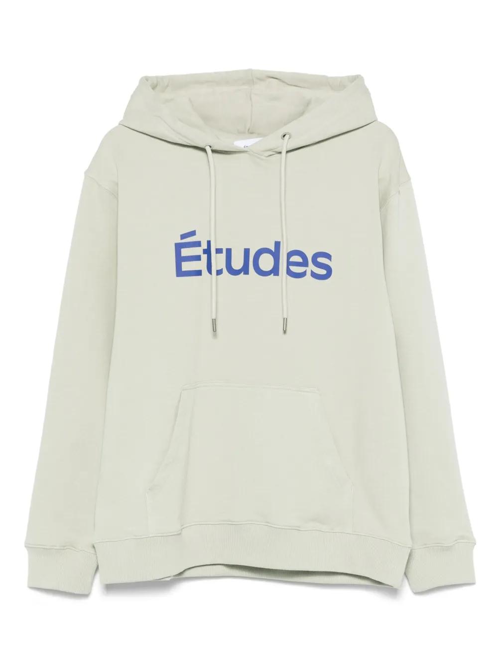 パーカー・フーディ Etudes Studios SWEATSHIRT WITH LOGO Études Studio - REGULAR HOODIE EUROPA BLACK | Études Studio