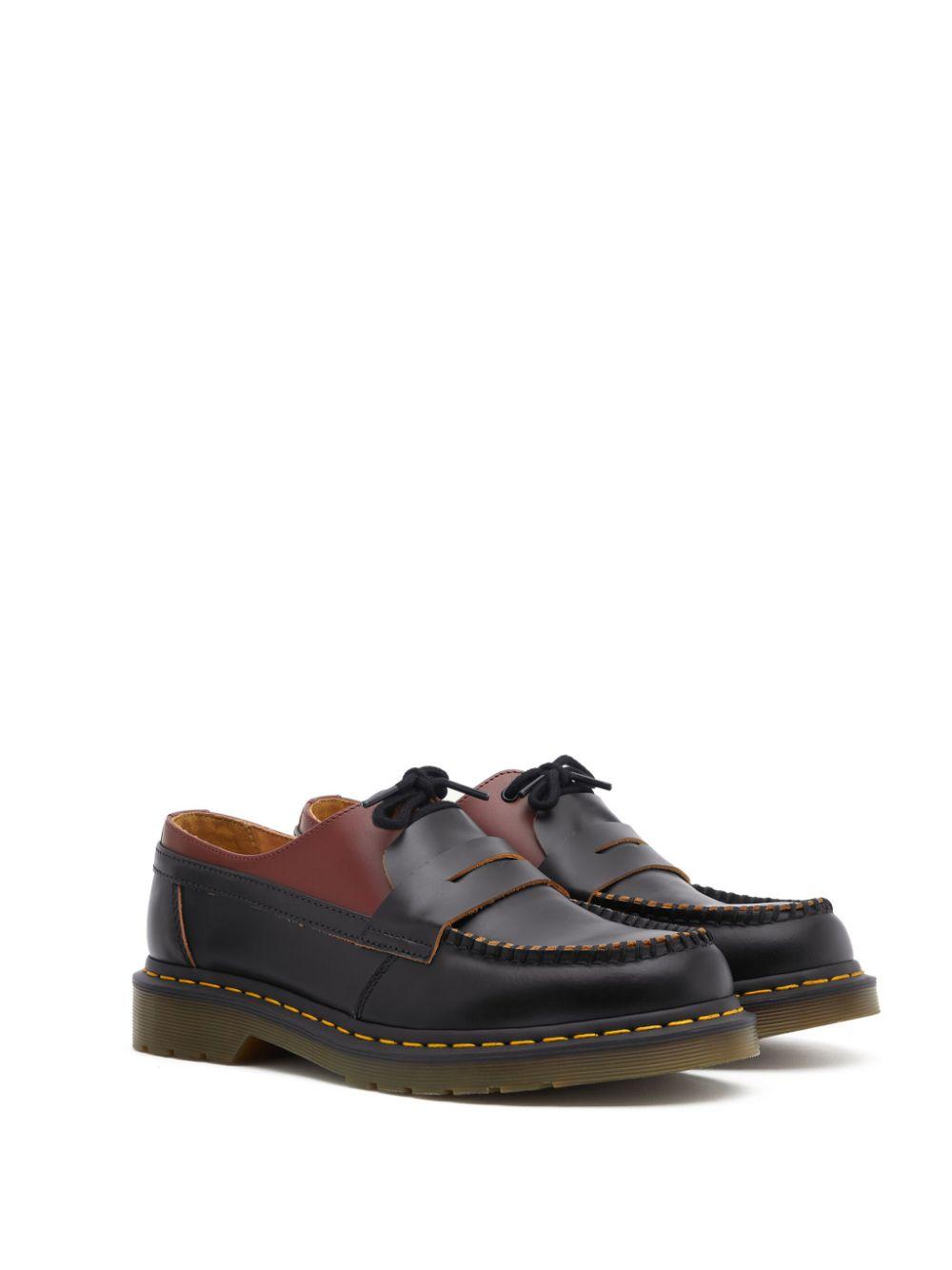 MM6 by Maison Margiela X Dr Martens 1461 Penton Loafers in Brown