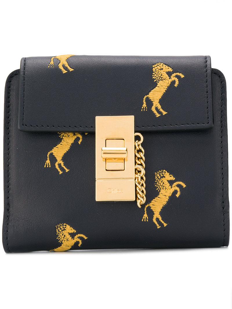 chloe horse wallet