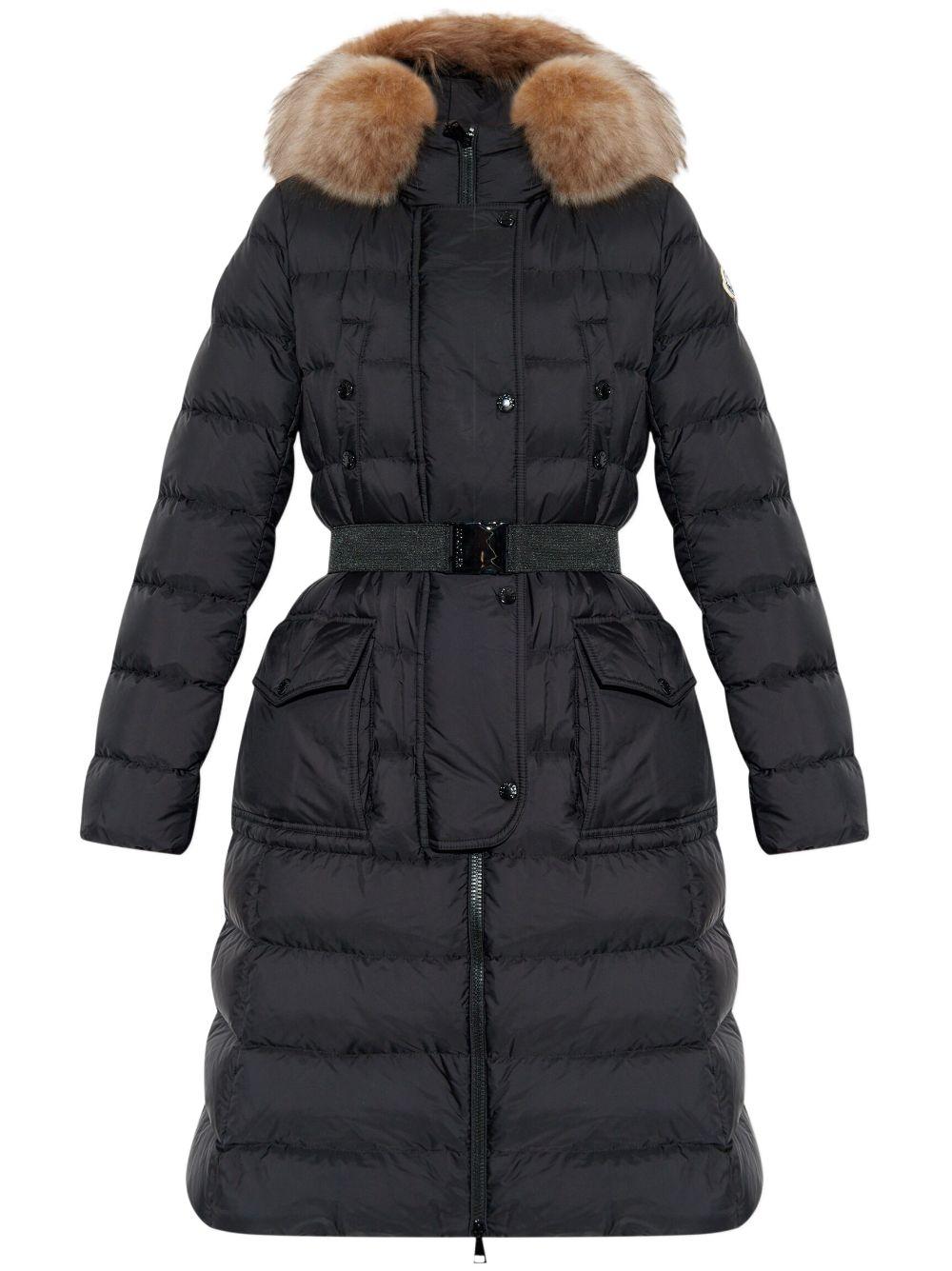 MONCLER モンクレール KHLOE GIUBBOTTO ブラック　00 Moncler Khloe Long Down Jacket in Black | Lyst