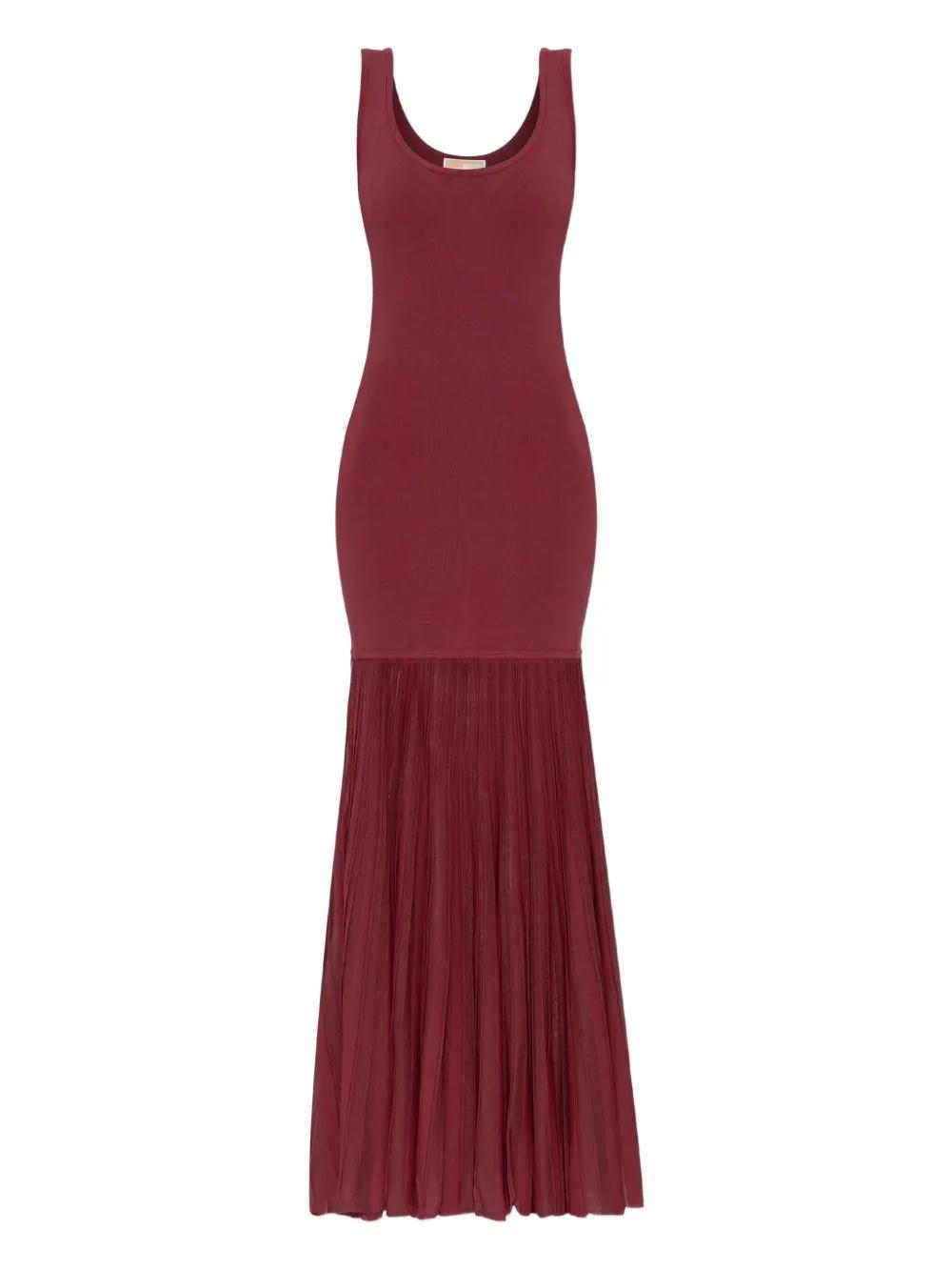 ワンピース Michael By Michael Kors Dress Cutout Ribbed Stretch Viscose One Shoulder Dress | Michael