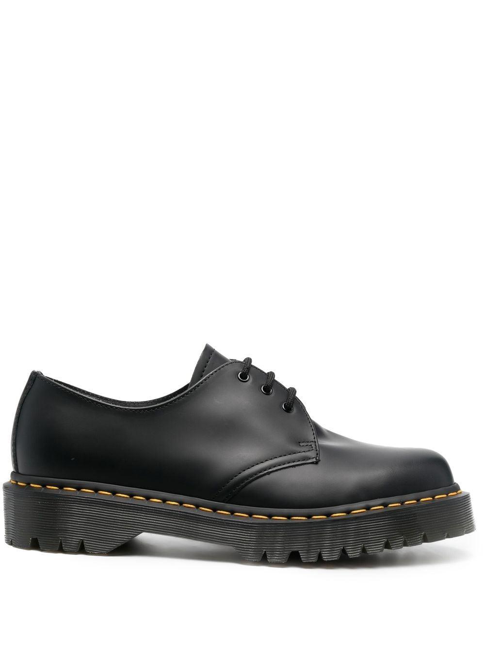 Dr. Martens 1461 Bex Leather Derby Shoes in Black for Men - Save 26% ...