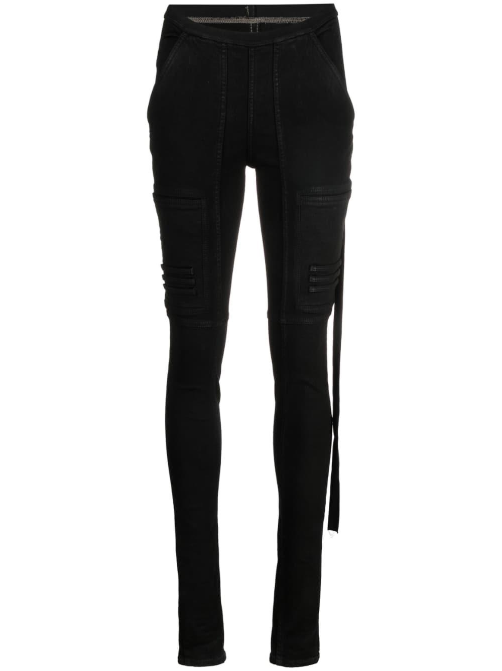 Rick Owens DRKSHDW Nagakin Panelled leggings in Black | Lyst