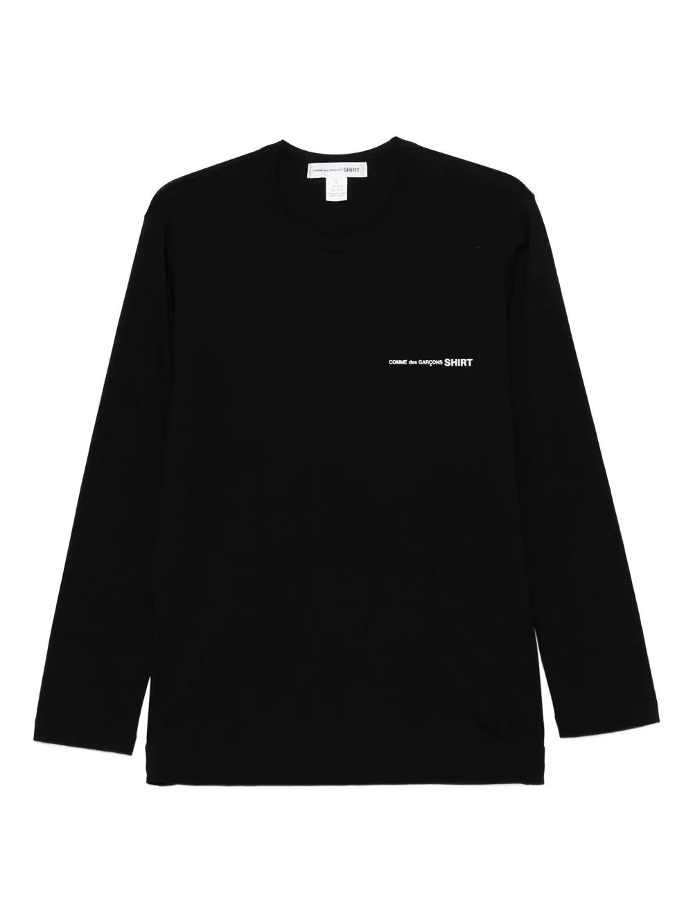 COMME DES GARCONS 長袖 Tシャツ CDGコムデギャルソン 長袖Tシャツ ツイスト-捻じれデザイン