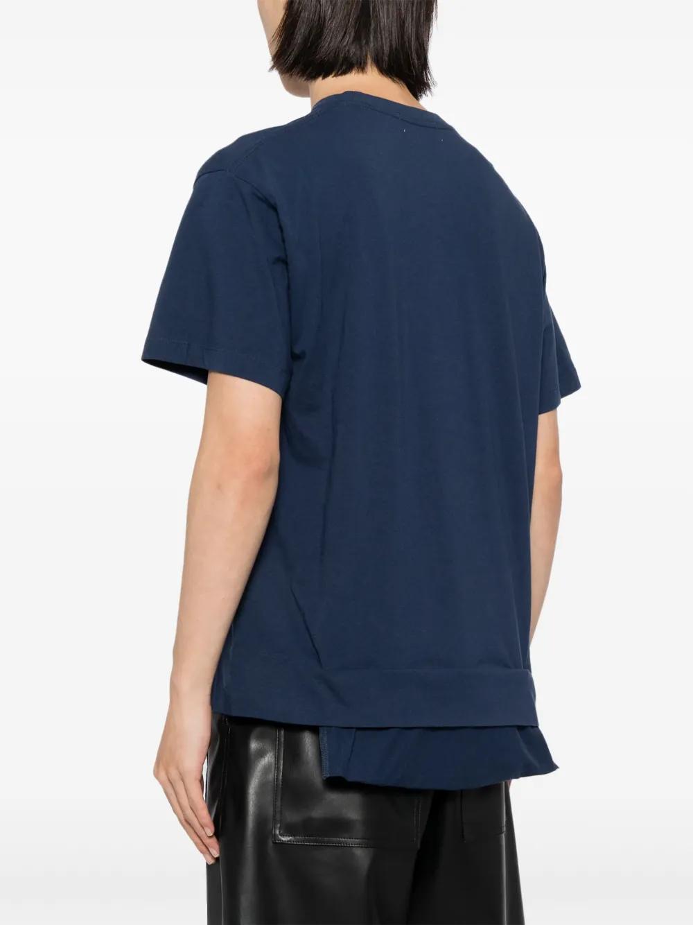 Tシャツ・カットソー AMBUSH Men T-shirt White BMAA006S24JER001 0145 SIDE ZIP STENCIL T-SHIRT 