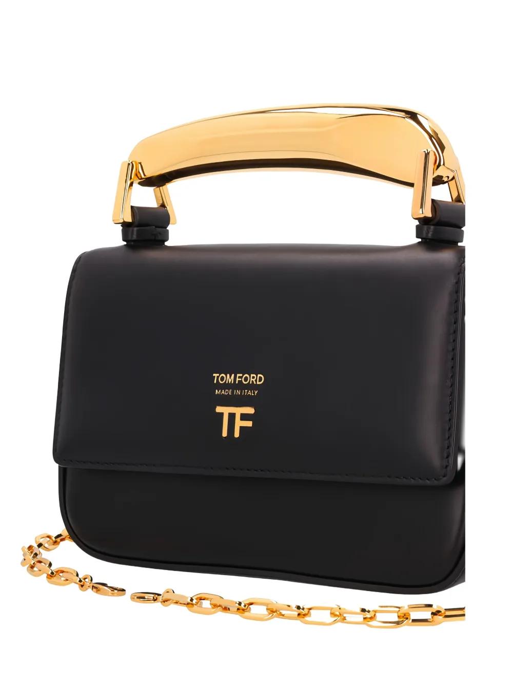 ショルダーバッグ・ポシェット Tom Ford  Crossbody Bags Women Leather Black Tom Ford Jennifer Mini Studded Crossbody Bag Black, $2,690